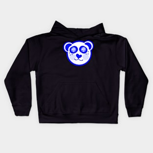 Blue Panda Kids Hoodie